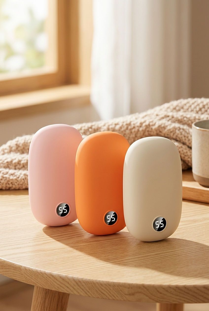 Portable Two-in-one Hand Warmer USB Power Bank
